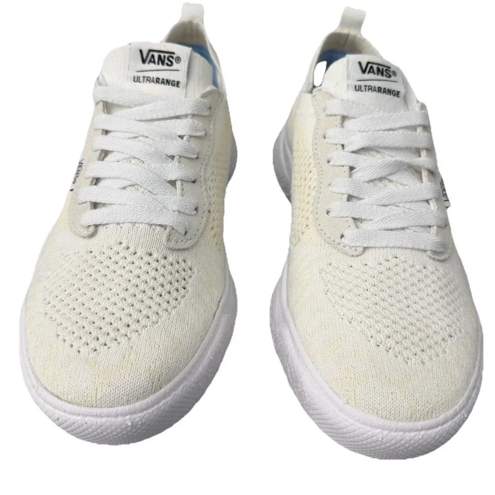VANS Unisex ULTRARANGE VR3 LOW TOP SHOES True White Comfy Cush Men 6.5 Womens‎ 8